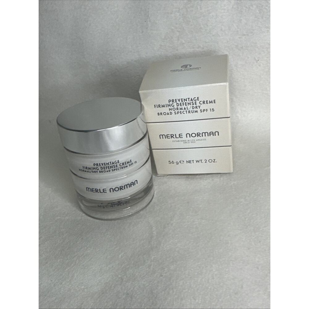 NWB Merle Norman Preventage Firming Defense Cream NORMAL/DRY SPF 15 Fast Ship